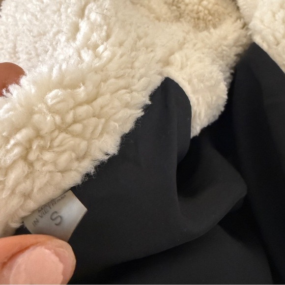 SAM New York Mid Length Sherpa Coat in Almond - Picture 12 of 12